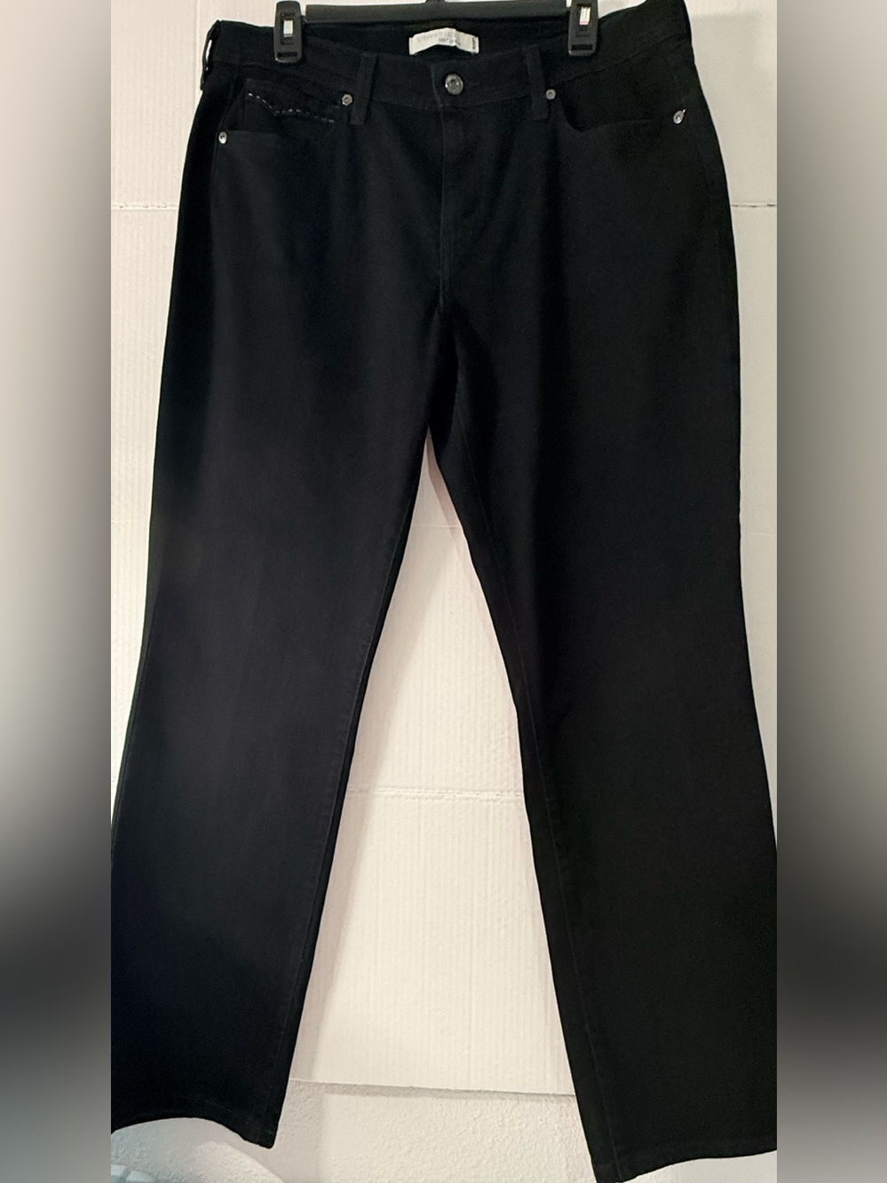 Woman’s Classic Black Jeans
